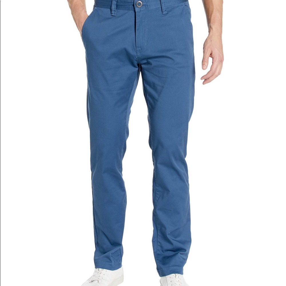 Volcom Frickin Modern Stretch Pant Blue size 28 mens